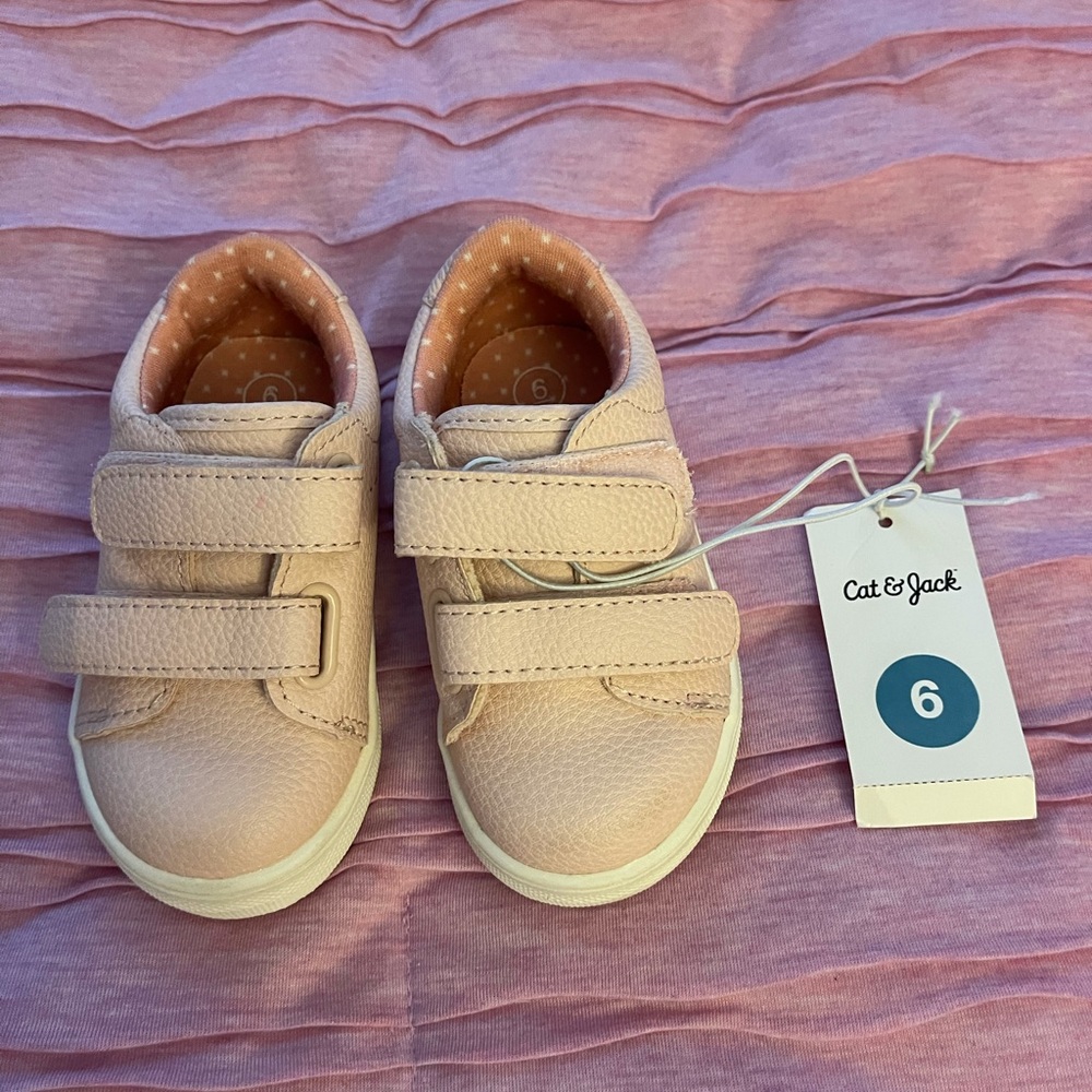 Cat & Jack Pale Pink Sneakers
